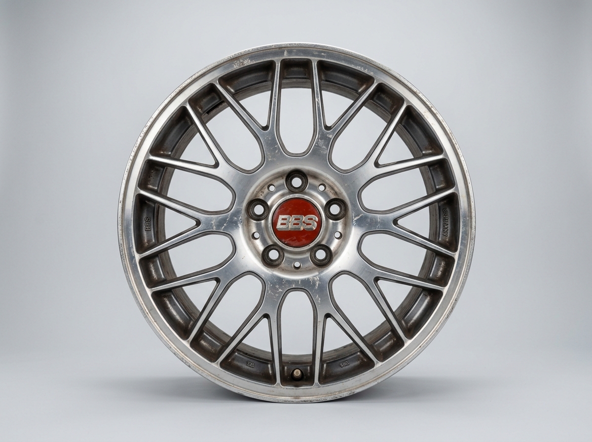 Genuine OEM 18-Inch Machined Multi-Spoke Alloy Wheel Rim